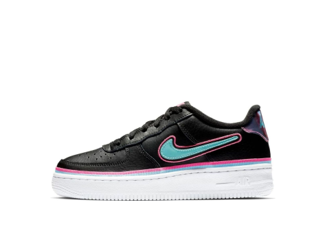 Nike Air Force 1 Low LV8 Miami Vice GS (AR0734-001) schwarz