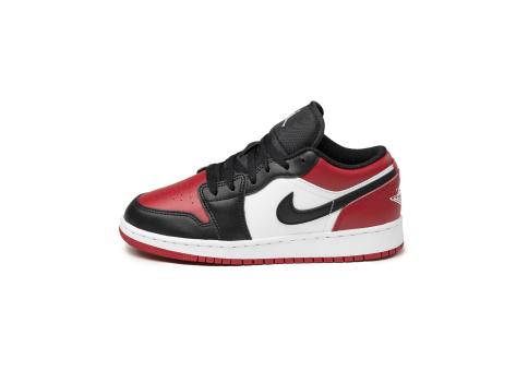 Jordan 1 Low Bred Toe GS (553560-612) rot