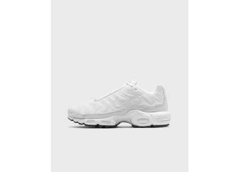 Air max plus white leather online