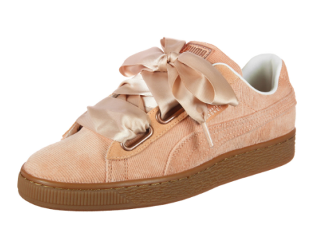PUMA Basket Heart Corduroy (366729-01) beige