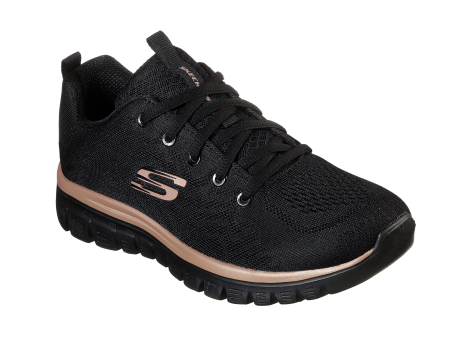 Skechers Graceful Get Connected (12615/BKRG) schwarz