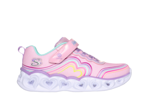 SKECHERS HEART LIGHTS Retro Hearts (302689L-LPMT) pink