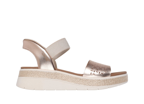 SKECHERS Slip ins BOBS Sun Ray Step Aside (114415-RSGD) gold