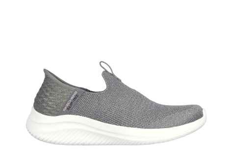 SKECHERS Slipper Ultra Flex 3.0 Smooth Step (149709-GRY) grau