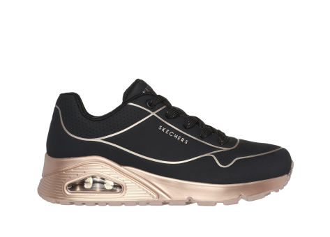 SKECHERS Uno Cool Heels (177087-BKRG) schwarz