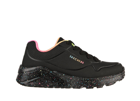 SKECHERS UNO Lite Rainbow Speckle (310456L-BKMT) schwarz