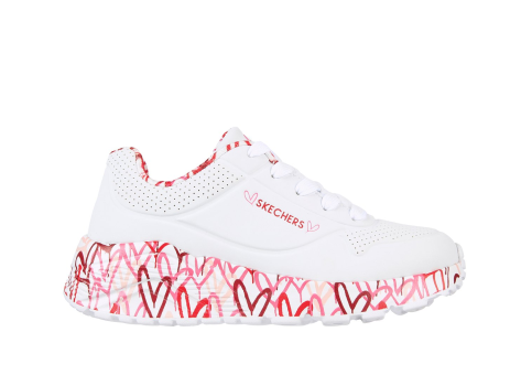 SKECHERS Uno Lite Lovely Luv (314976L-WRPK) weiss