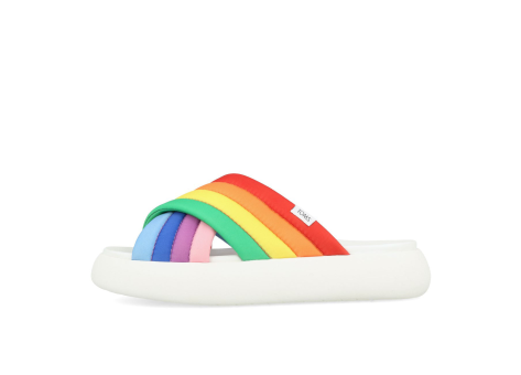 TOMS Womens Alpargata Mallow Crossover Multicolor Rainbow (10018084) bunt