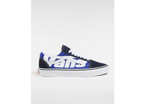 Blue and white checkered old skool vans deals