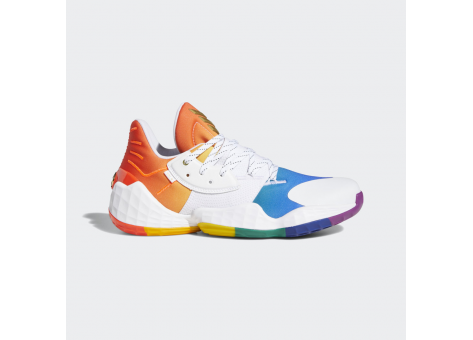 adidas Originals Harden Vol 4 GCA Pride Basketballschuh (FX4797) weiss