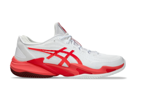 Asics Court FF 3 Novak Clay (1041A521.966) weiss