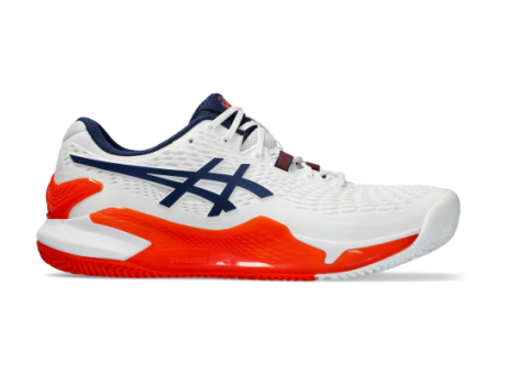 Asics GEL RESOLUTION 9 CLAY (1041A375.102) weiss