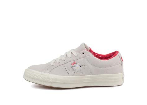 Converse Hello Kitty x One Star Suede Low Top Ox Grey (162937C) beige
