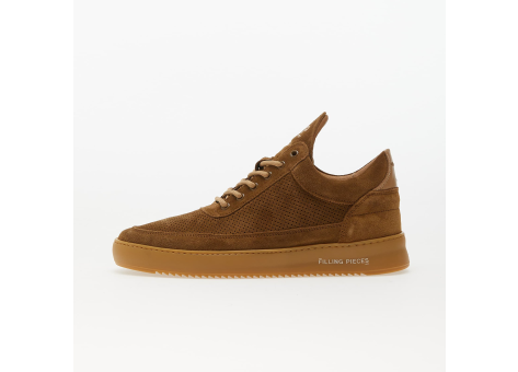 Filling Pieces Low Top Perforated Suede (10122791933) braun