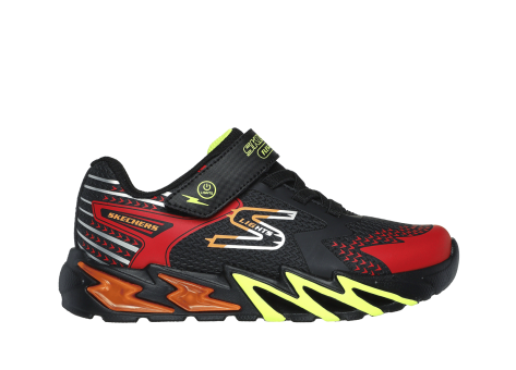 SKECHERS S Lights Flex Glow Bolt (400138L-BKRD) bunt