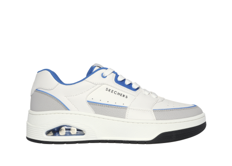 Skechers Uno Court Low Post (183140-WBL) weiss