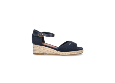 Tommy Hilfiger Rope Wedge Sandale (T3A7-32185-0048800) blau