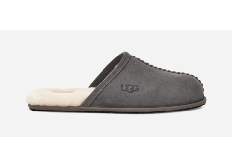 UGG Scuff Deco Veloursleder Hausschuh (1110694-CHRC) grau