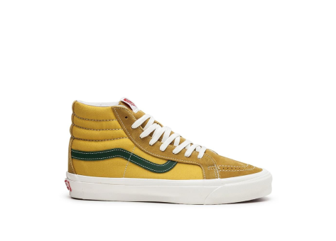 Vans OG Sk8 Hi LX Green Sulphur (VN0A4BVBXEM) gelb