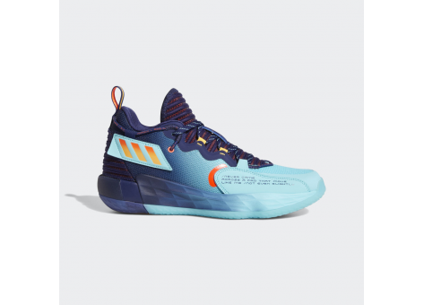 adidas Originals Dame 7 EXTPLY Basketballschuh (H68606) blau