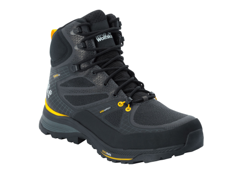 Jack Wolfskin Force Trekker Texapore Mid (4048601_6055) schwarz