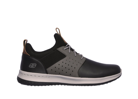 SKECHERS Delson Axton (65870-BKGY) bunt