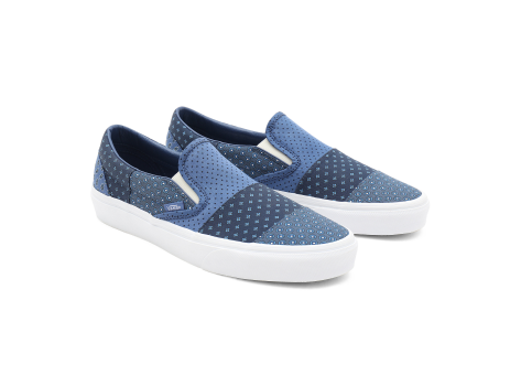 Vans Classic Slip On Tie Print Patchwork (VN0A33TB9HY1) blau