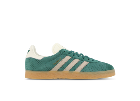 adidas Gazelle Collegiate Green Wonder Beige Gold Metallic (IF7154) grün