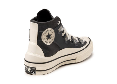 Converse sneakers converse ctas hi 563723c black silver white (172937C) grau