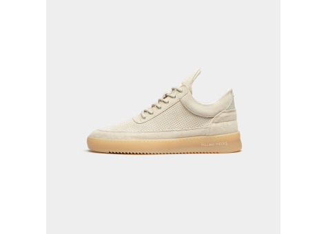 Filling Pieces Low Top Perforated Suede (10122791890) weiss