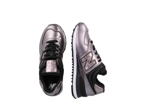 new balance leder lila