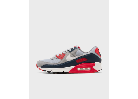 Nike air max 90 red and grey best sale