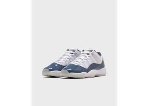 Jordan 11 retro white and blue best sale