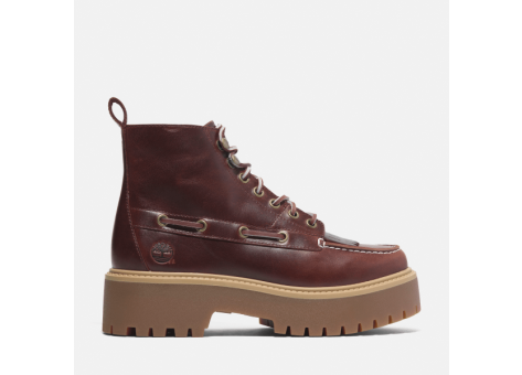 Timberland Stone Street 7 Eye Plateau Boot (TB0A27YZEIW1) rot