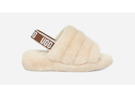 UGG Fluff Yeah Slide (1095119 NAT) weiss
