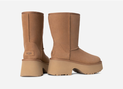 UGG Classic Short New Heights Chestnut braun 1158310-CHE