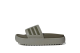 adidas Adilette Platform Pebble Olive Strata (HQ6180) bunt 1