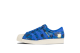 adidas Superstar 80s Undefeated Bape x Blue Camo (S74775) blau 4