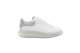 Alexander McQueen Oversized Grey Clear Sole (610812 WHYBH 9058) weiss 2