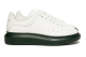 Alexander McQueen Oversized Green Sole (553680WHTQ49448) weiss 3