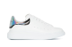 Alexander McQueen Oversized Iridescent Silver (705061WIBNS) weiss 2
