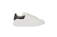 Alexander McQueen Oversized Studd (553776WHGP59061) weiss 2
