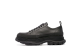 Alexander McQueen Tread Slick Lace Up Low Leather Triple (627225WHZ621081) schwarz 1