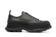 Alexander McQueen Tread Slick Lace Up Low Leather Triple (627225WHZ621081) schwarz 4