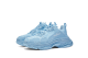 Balenciaga All Over Logo Blue Grey Triple S (536737-W2FA1-4090) blau 4