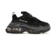 Balenciaga Triple S Clear Sole Double (544351W2FB11000) schwarz 4