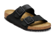 Birkenstock Arizona Wire Buckle Nubuck Leather Regular Fit (1031697) preto 1