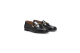 BOSS Loafer aus Leder mit Ketten und Logo Detail (50568568001) schwarz 2
