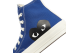 Comme des Garcons Play Converse Big Heart Chuck 70 Hi (P1K122 2) blau 5