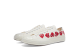 Comme des Garcons Play Chuck Taylor Multi Heart (P1K117-2) weiss 6